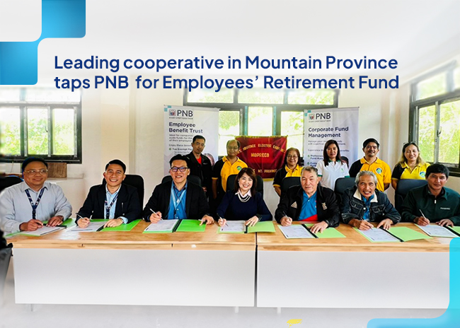 Leading cooperative in Mountain Province taps PNB for Employees’ Retirement Fund